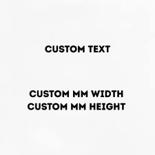 Custom text